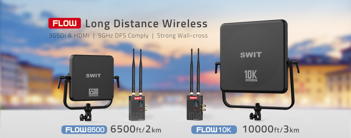 FLOWIOK, SDI&HDMI 10000ft/3km Wireless System