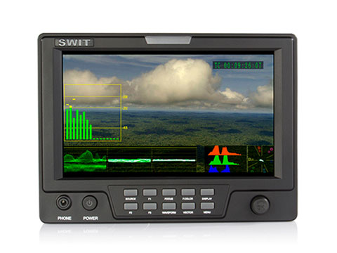 S-1071F 7-inch HDSDI & HDMI LCD monitor, Waveform