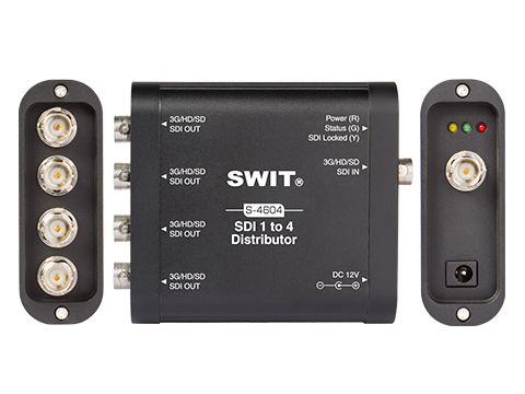 S-4604, SDI 1 to 4 Distributor and Amplifier