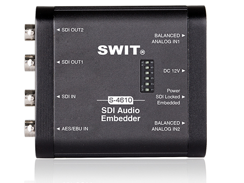 S-4610, SDI Audio Embedder