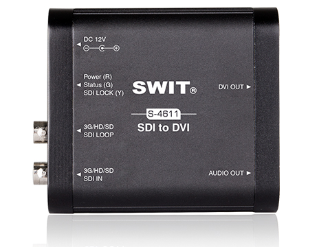 S-4611, SDI to DVI Converter