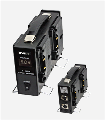 S-4000A 4-channel AB mount Battery Extender